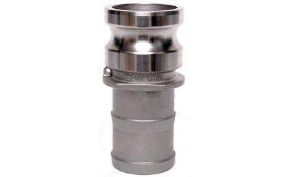  Type E Stainless Steel Camlock Coupling Male Adapter X Hose Shank